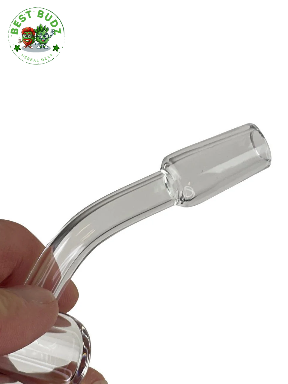 Flat Top Quartz Banger Male Joint Nail - 14Mm & 45 Degree