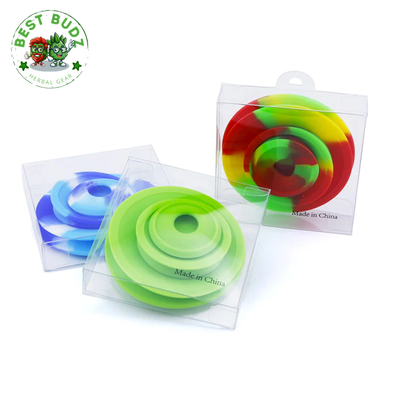 Silicone Cleaner Caps for Glass Water Pipes
