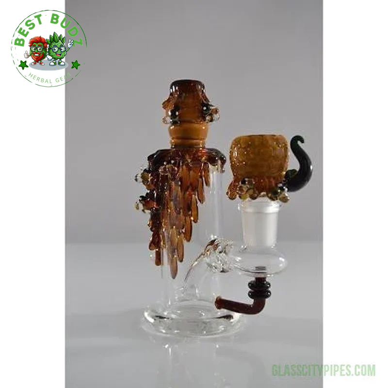 Empire Glassworks 5.5 Inch Mini Bee Hive Glass Bong Water Pipe