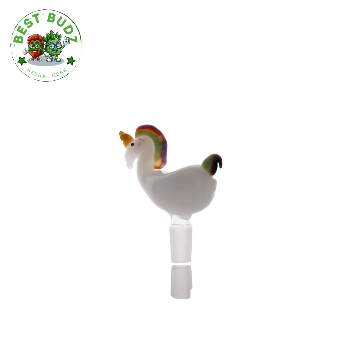14Mm Male Joint Heady Unicorn Bowl