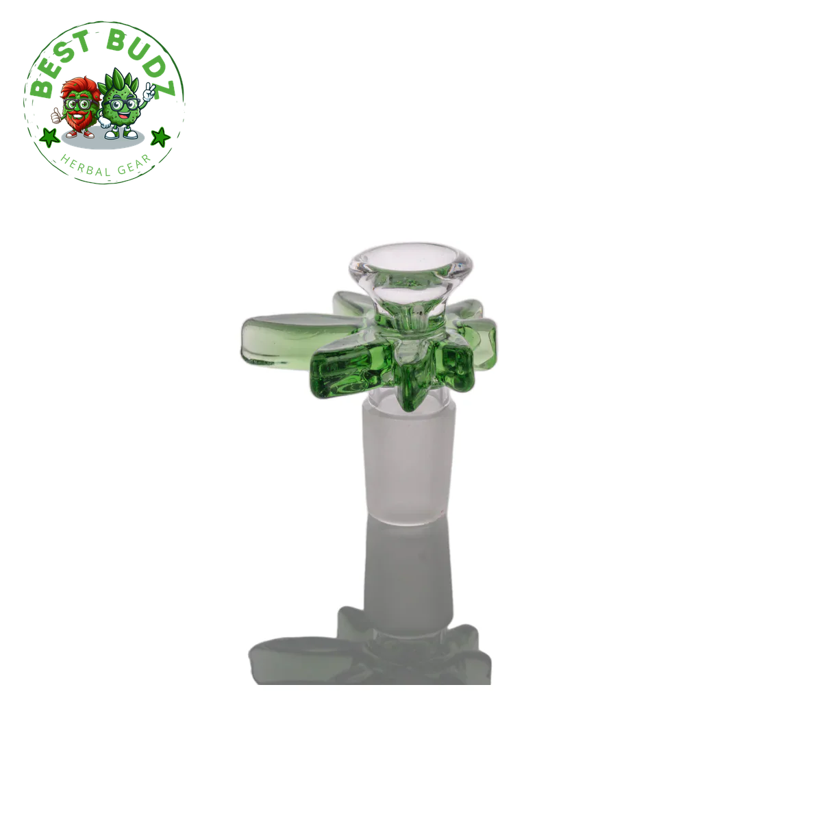 14Mm & 18Mm Male Joint Heady Hemp Leaf Bowl