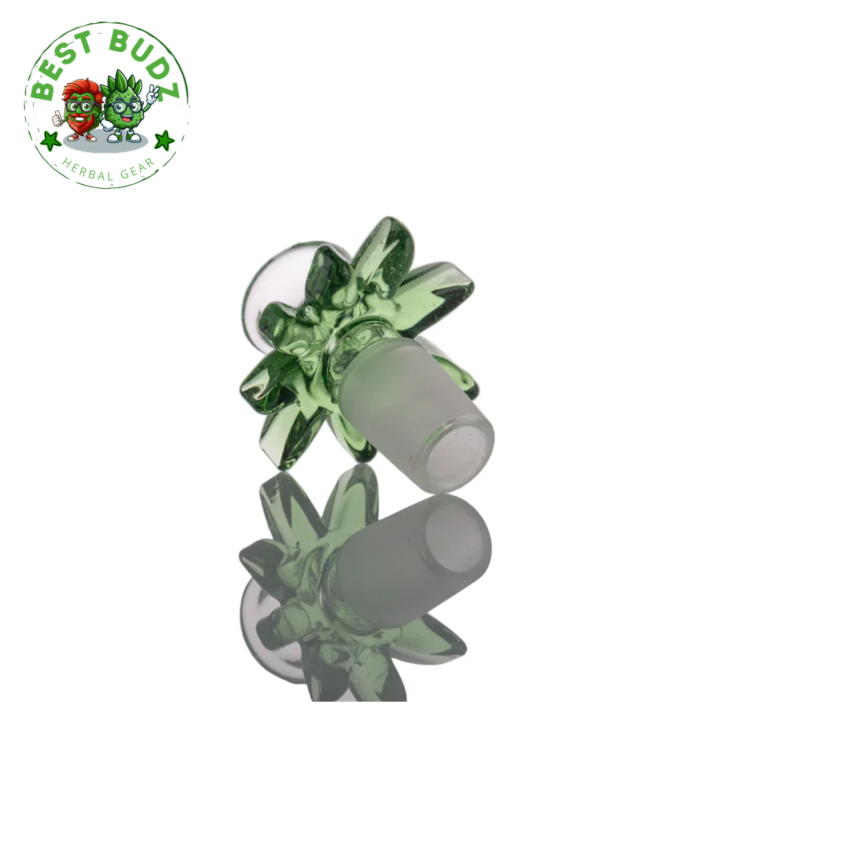 14Mm & 18Mm Male Joint Heady Hemp Leaf Bowl