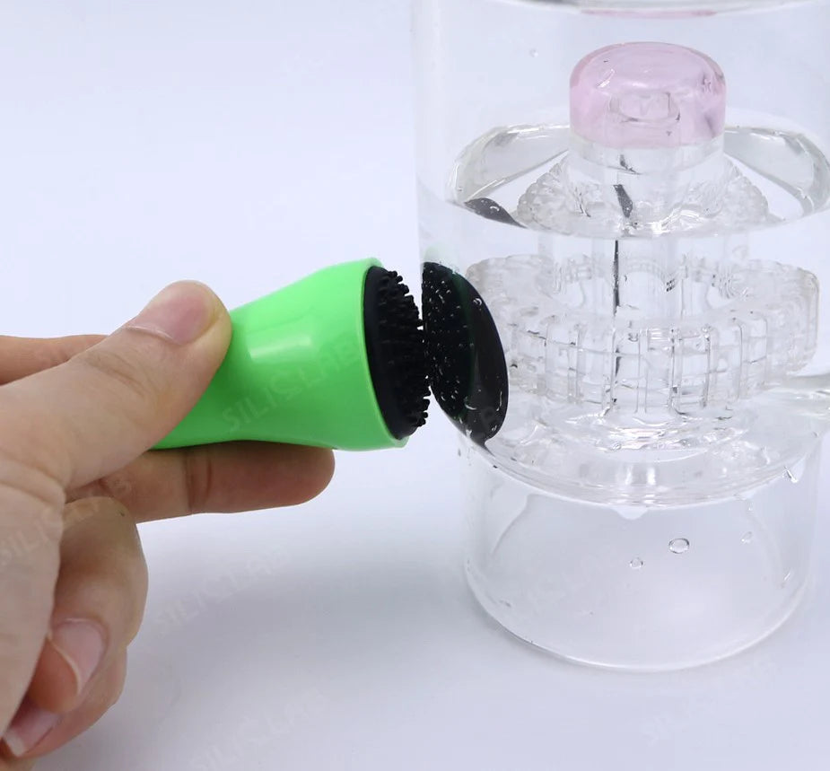 Silicone Magnetic Cleaner for Glass Water Pipes