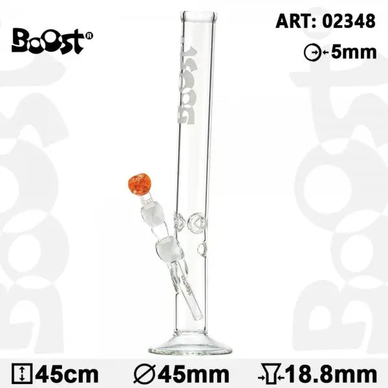 Boost | 18" Glass Water Pipe