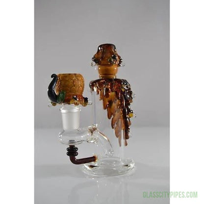 Empire Glassworks 5.5 Inch Mini Bee Hive Glass Bong Water Pipe