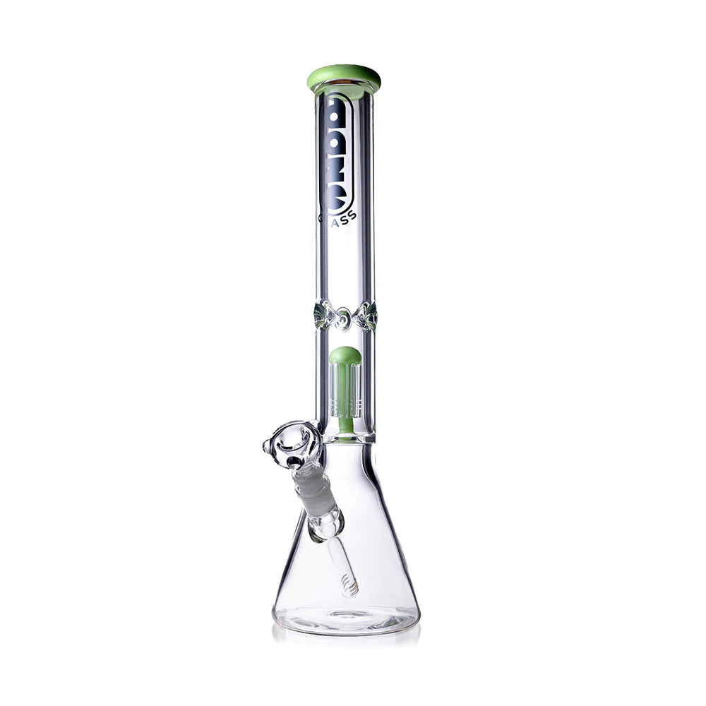 Daze Glass - 18" Tree Arm Perc Glass Water Pipe