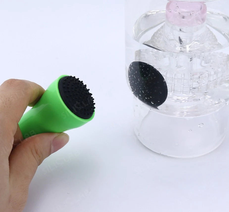 Silicone Magnetic Cleaner for Glass Water Pipes