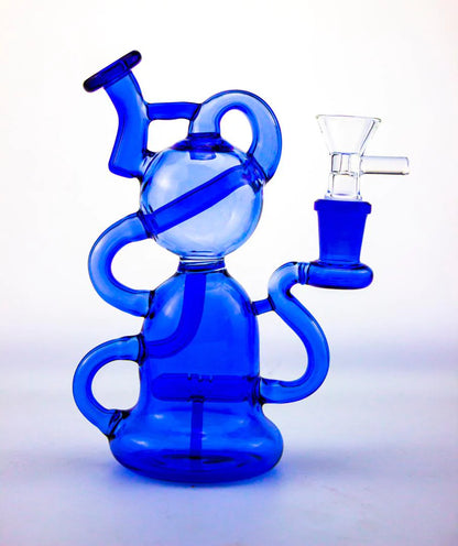 6.5" Recycler Style Water Pipe