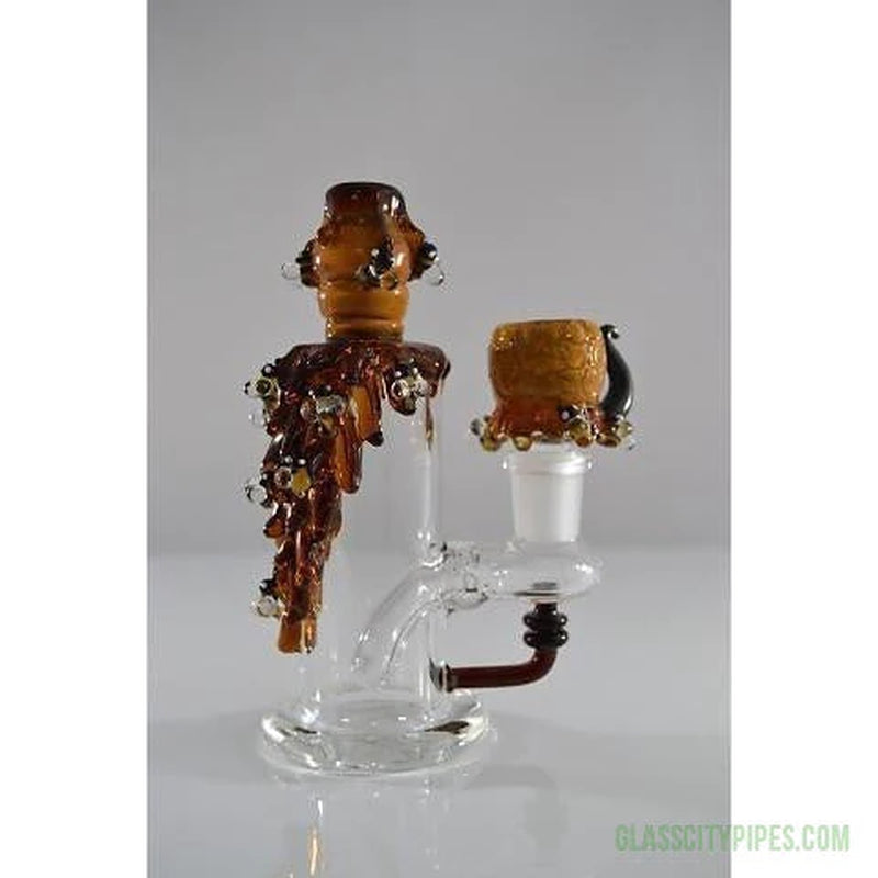 Empire Glassworks 5.5 Inch Mini Bee Hive Glass Bong Water Pipe