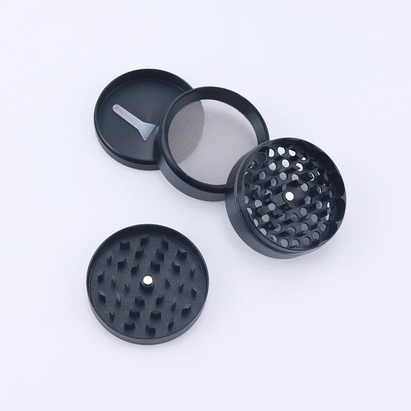 Large 4 Piece Zinc Alloy Metal Grinder