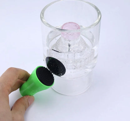 Silicone Magnetic Cleaner for Glass Water Pipes