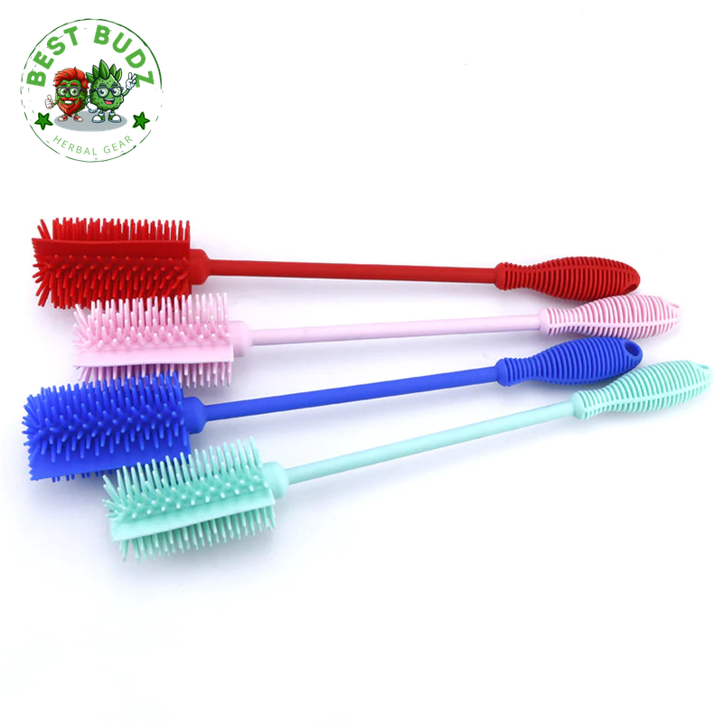 Silicone Cleaning Brush for Glass Water Pipes