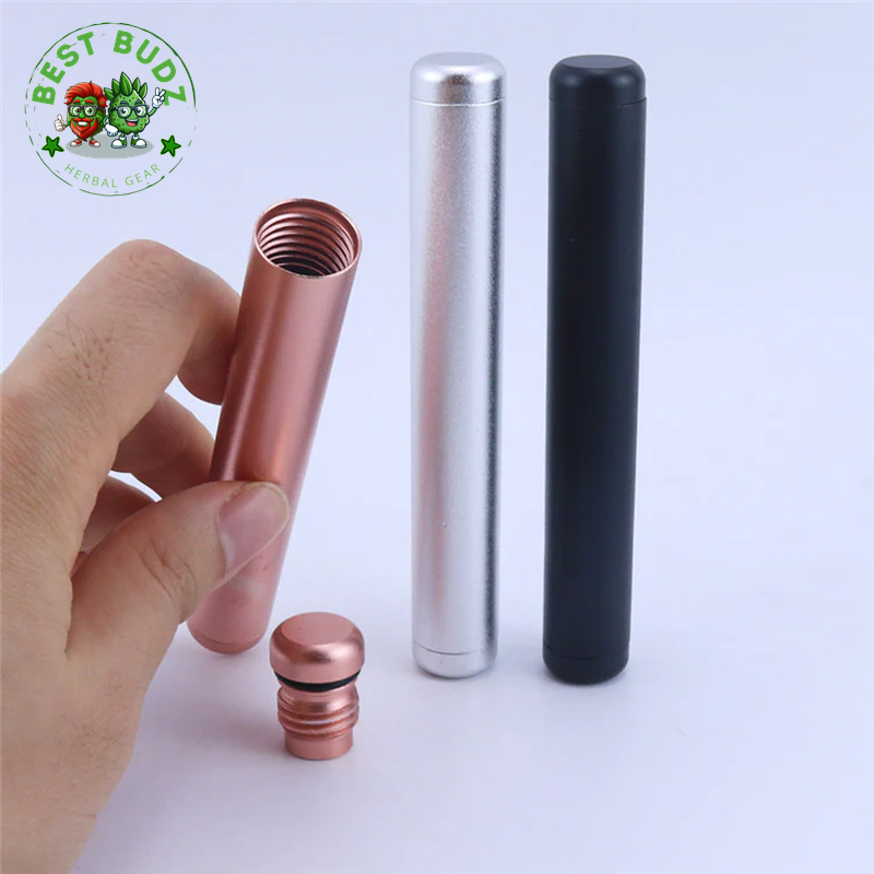 Aluminum Pre Roll Holder Tube - 5 Pack