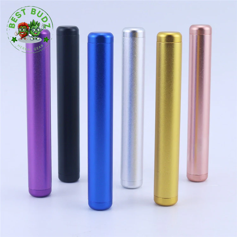 Aluminum Pre Roll Holder Tube - 5 Pack