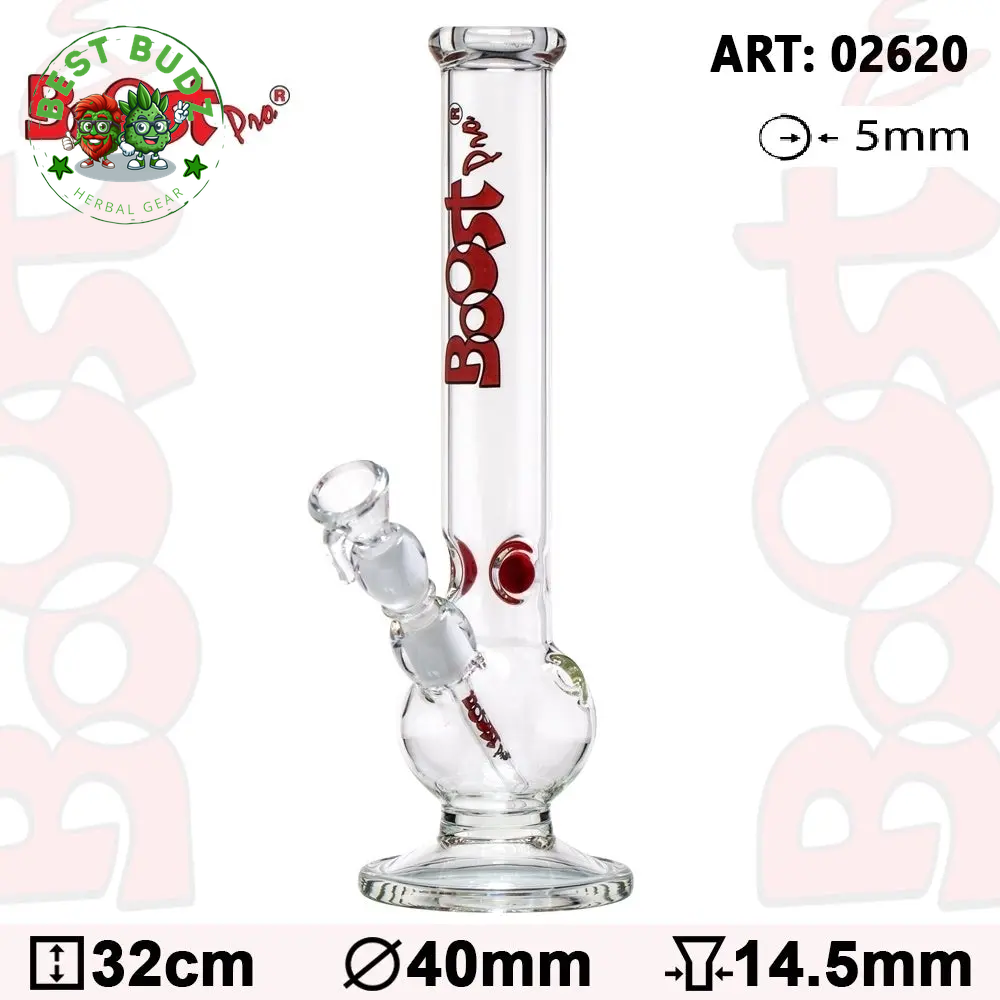 Boost | 12.5" Bouncer Glass Water Pipe