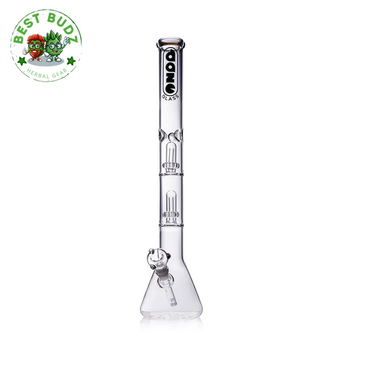 Daze Glass - 22" Dual UFO Perc Glass Water Pipe